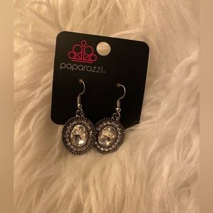 Oval Silver Earrings